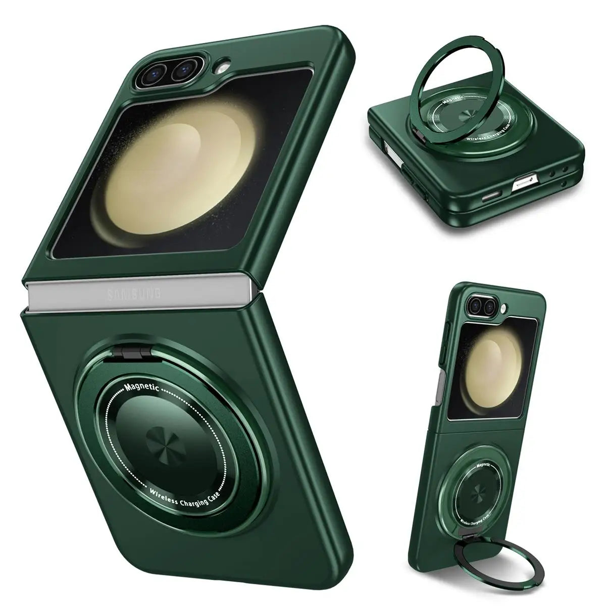 Full Protection Magnetic Case For Galaxy Z Flip Series - iHive