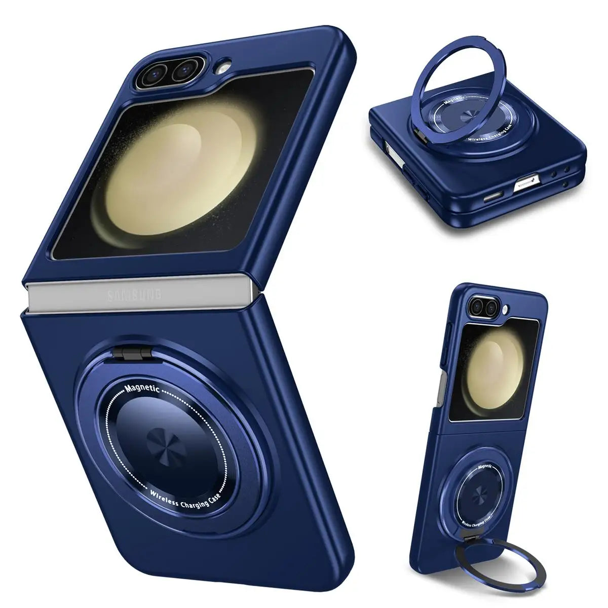 Full Protection Magnetic Case For Galaxy Z Flip Series - iHive