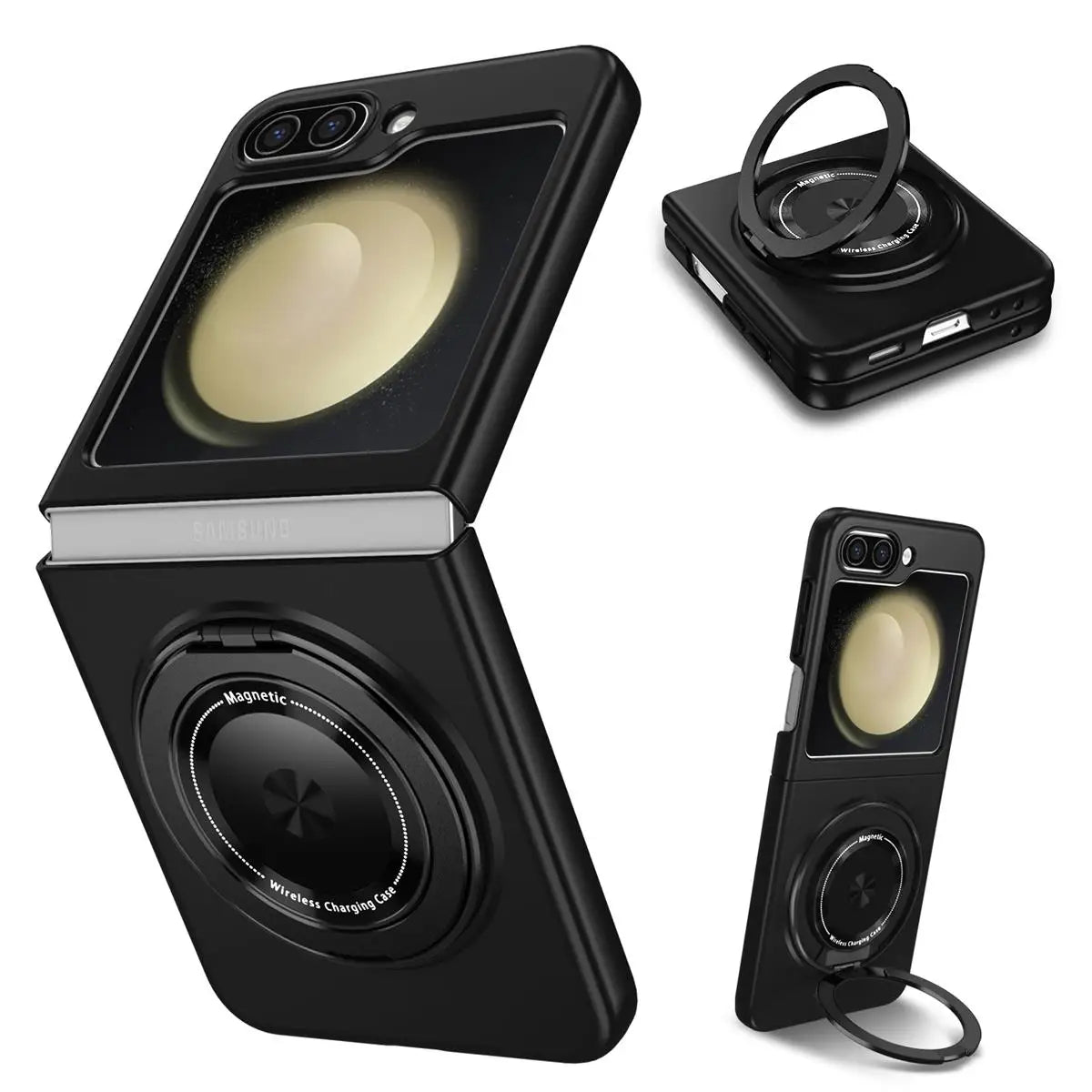 Full Protection Magnetic Case For Galaxy Z Flip Series - iHive