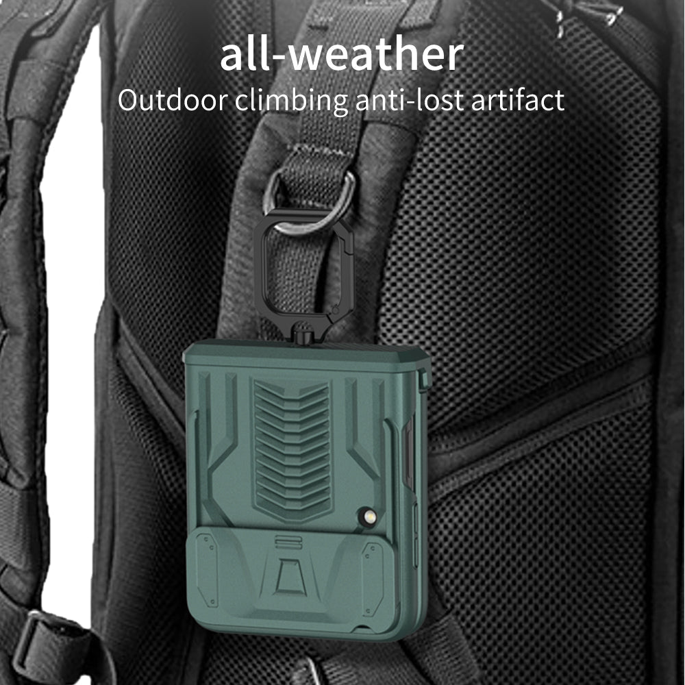 Magnetic Armor Case with Camera Protection For Samsung Galaxy Z Flip 4 - Galaxy Z Flip 4 Case