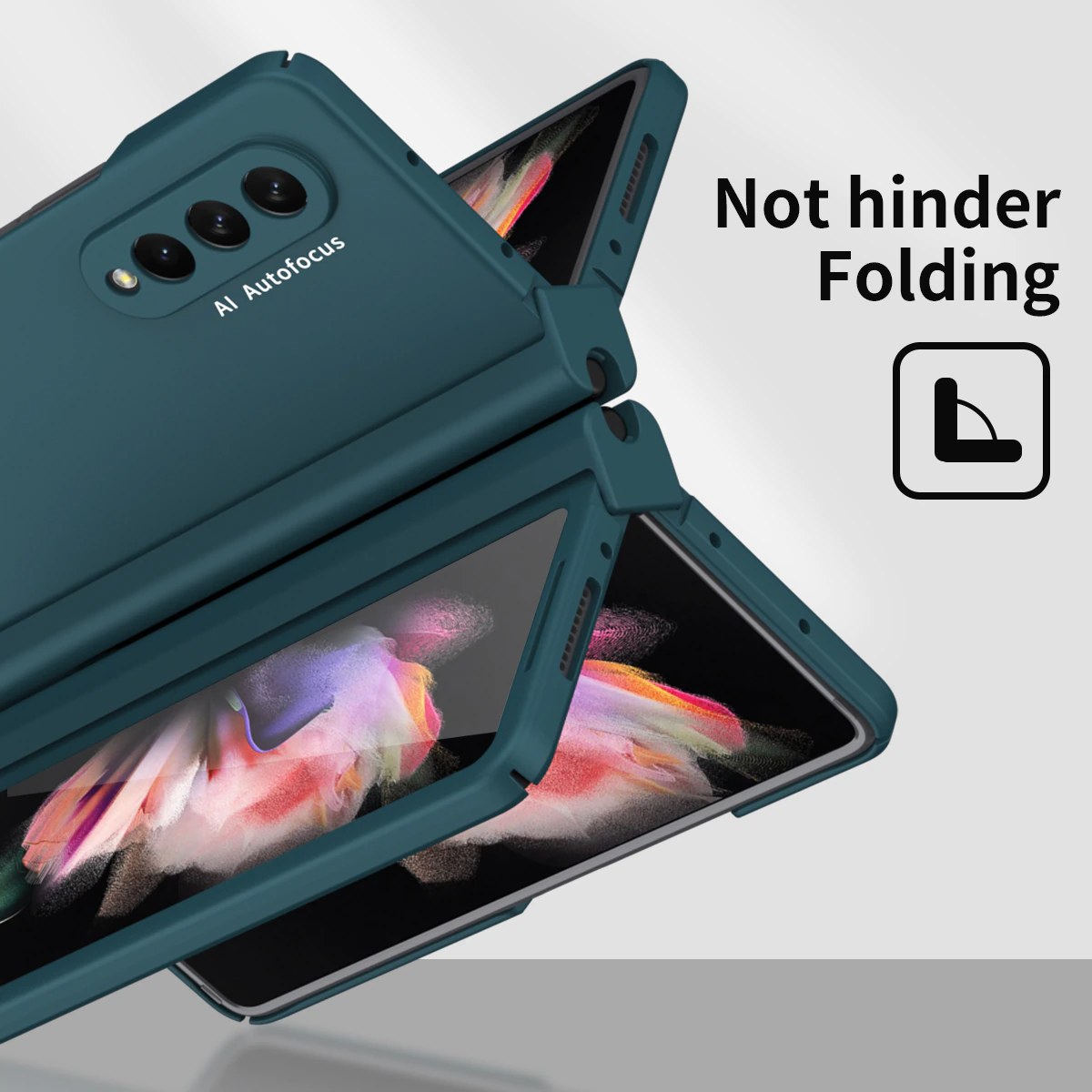 Hinge Case with S Pen Slot Holder For Z FOLD 4