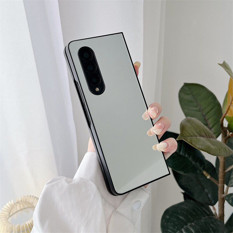 Luxury Mirror Case For Samsung Galaxy Z Fold 4 5G