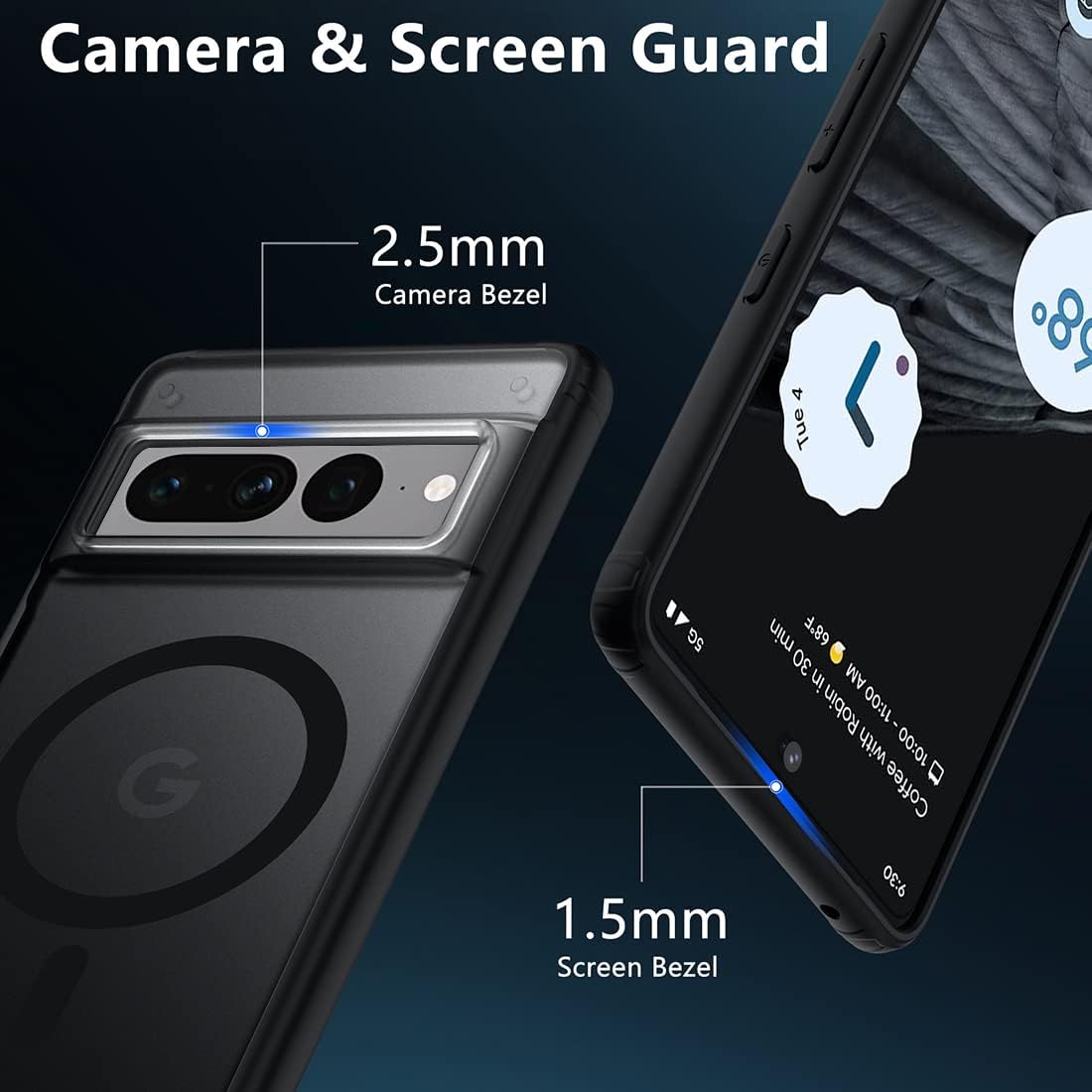 Magnetic Matte Magsafe Case for Google Pixel 7 Pro - The Pixel Store