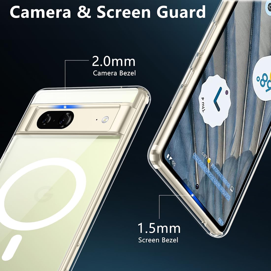 Magnetic Matte Magsafe Case for Google Pixel 7 Pro - The Pixel Store