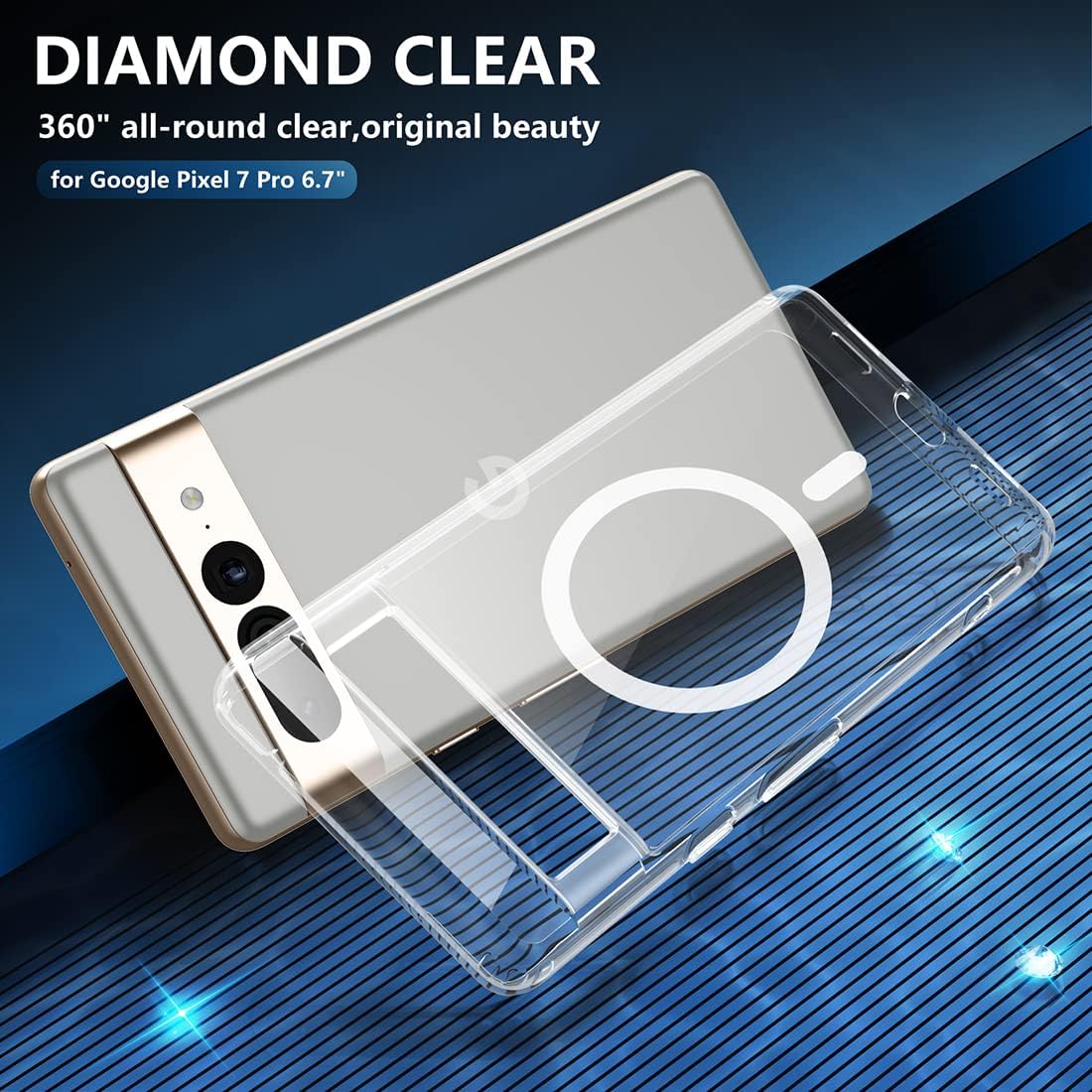 Magnetic Matte Magsafe Case for Google Pixel 7 Pro - The Pixel Store