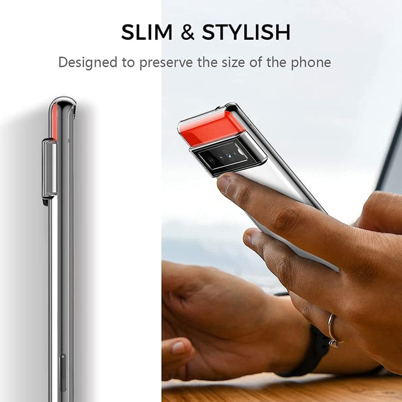 Slim Transparent Clear Case For Google Pixel Series - The Pixel Store