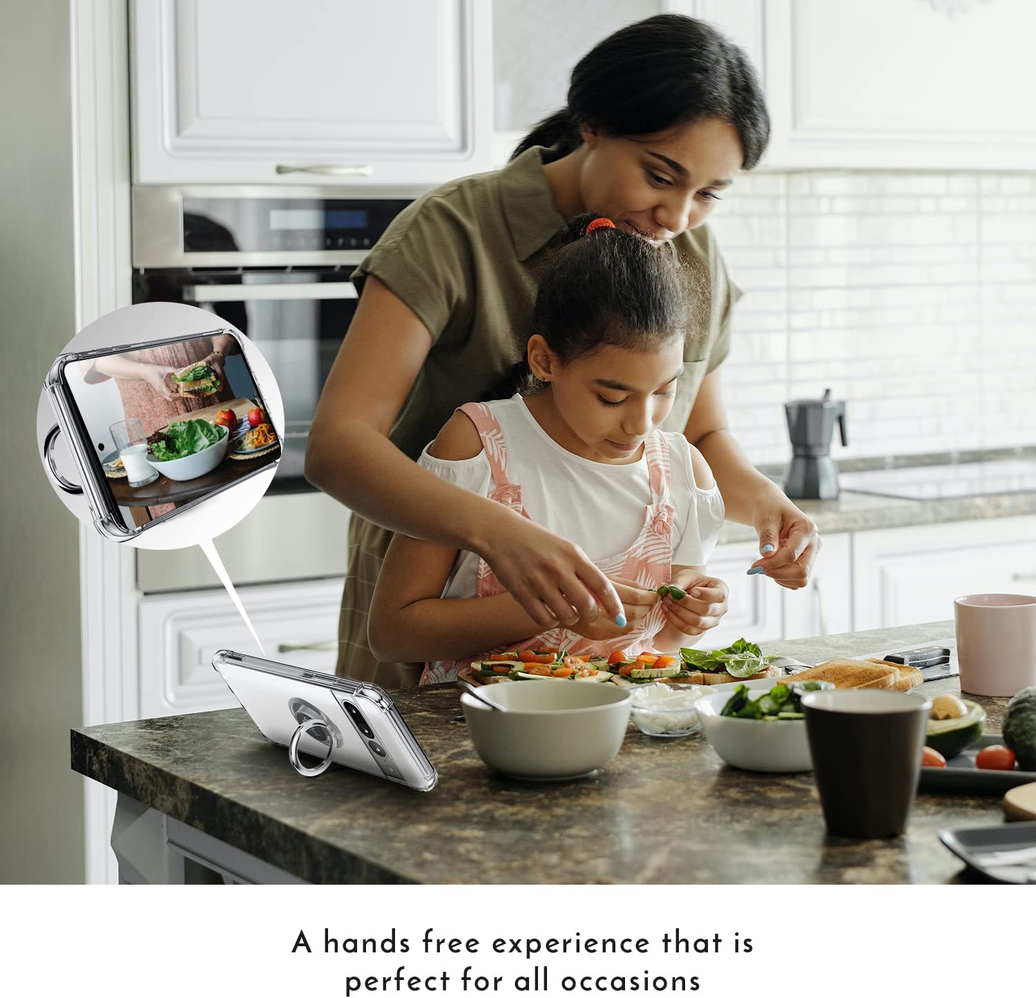 Ring Holder Shockproof Phone Case For Google Pixel 7 Pro - The Pixel Store