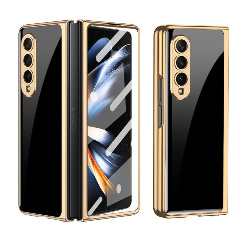 Luxury Electroplated Case For Samsung Galaxy Z Fold 4
