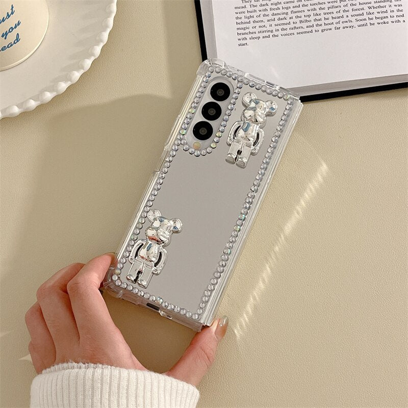 Luxury Rhinestone Cover For Samsung Galaxy Z Fold 4 & 3