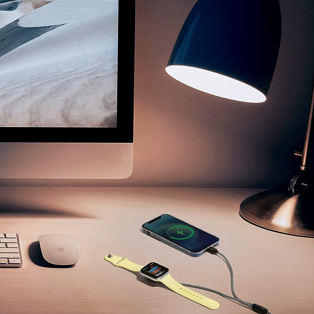 Magnetic Wire Charger 2 in 1 USB Cable for Apple Watch & iPhone - iHive