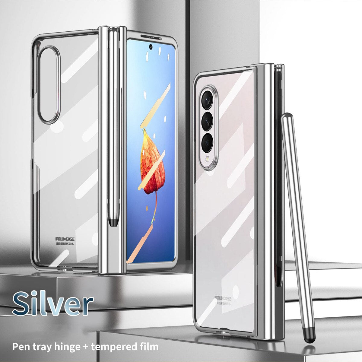 Full Protection Case with pen holder for Samsung Galaxy Z Fold 4