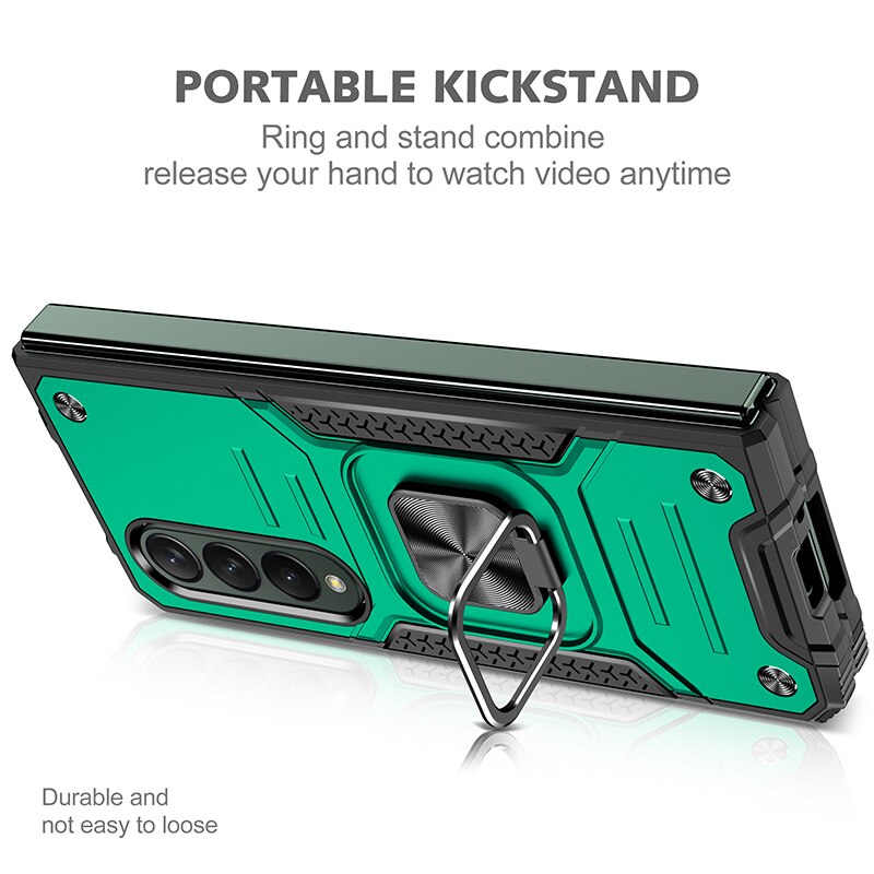 Magnetic Kickstand Folding Case for Samsung Galaxy Z Fold 4