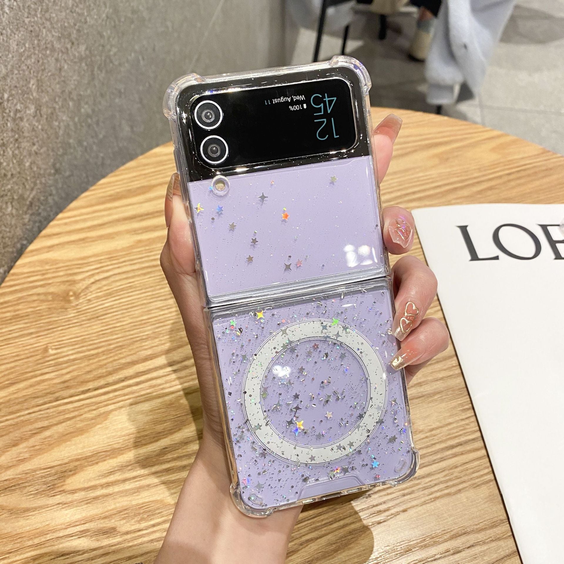 Luxury Magnetic Case For Samsung Galaxy Z Flip 4 3