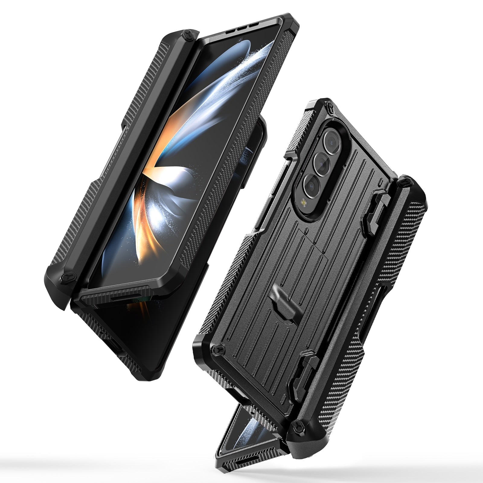 Shockproof Cover with S Pen Holder For Samsung Galaxy Z Fold 4
