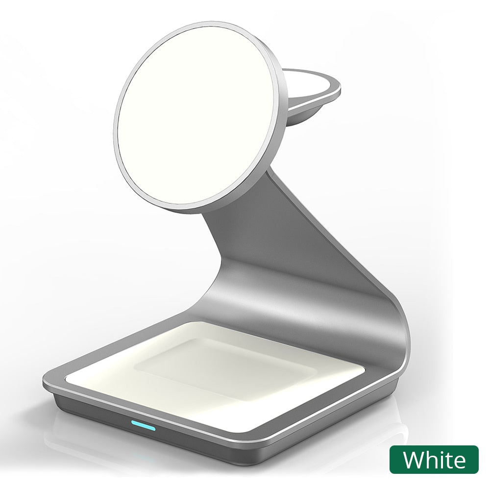 3 in 1 Fast Magnetic Wireless Charger for iPhone - iHive