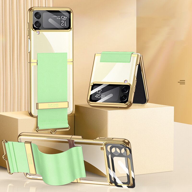 Wrist Strap Holder Case for Samsung Galaxy Z Flip 4 - Galaxy Z Flip 4 Case