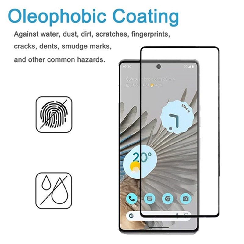Google Pixel 7 Pro 2in1 Full Screen Protector - The Pixel Store
