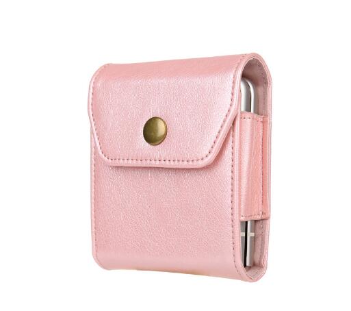 Leather Clip Holster Bag For Samsung Z Flip 4 - Galaxy Z Flip 4 Case