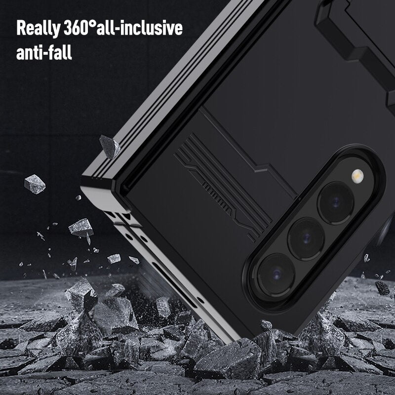 Shockproof Case with Stand For Samsung Galaxy Z Fold 4