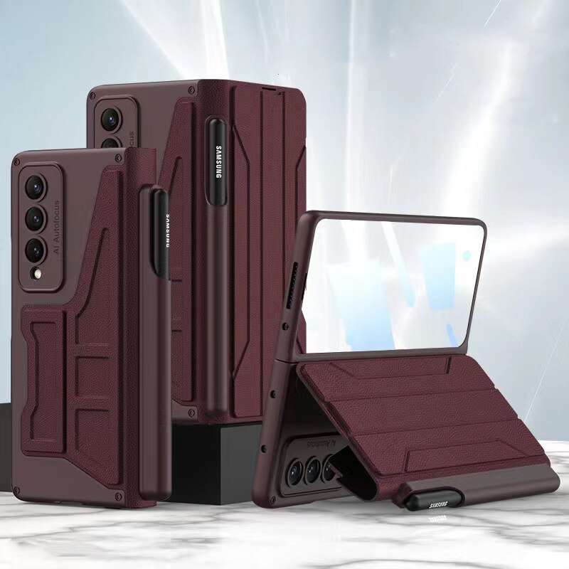 Anti Drop Case with S Pen Slot Cover for Samsung Galaxy Z Fold 4