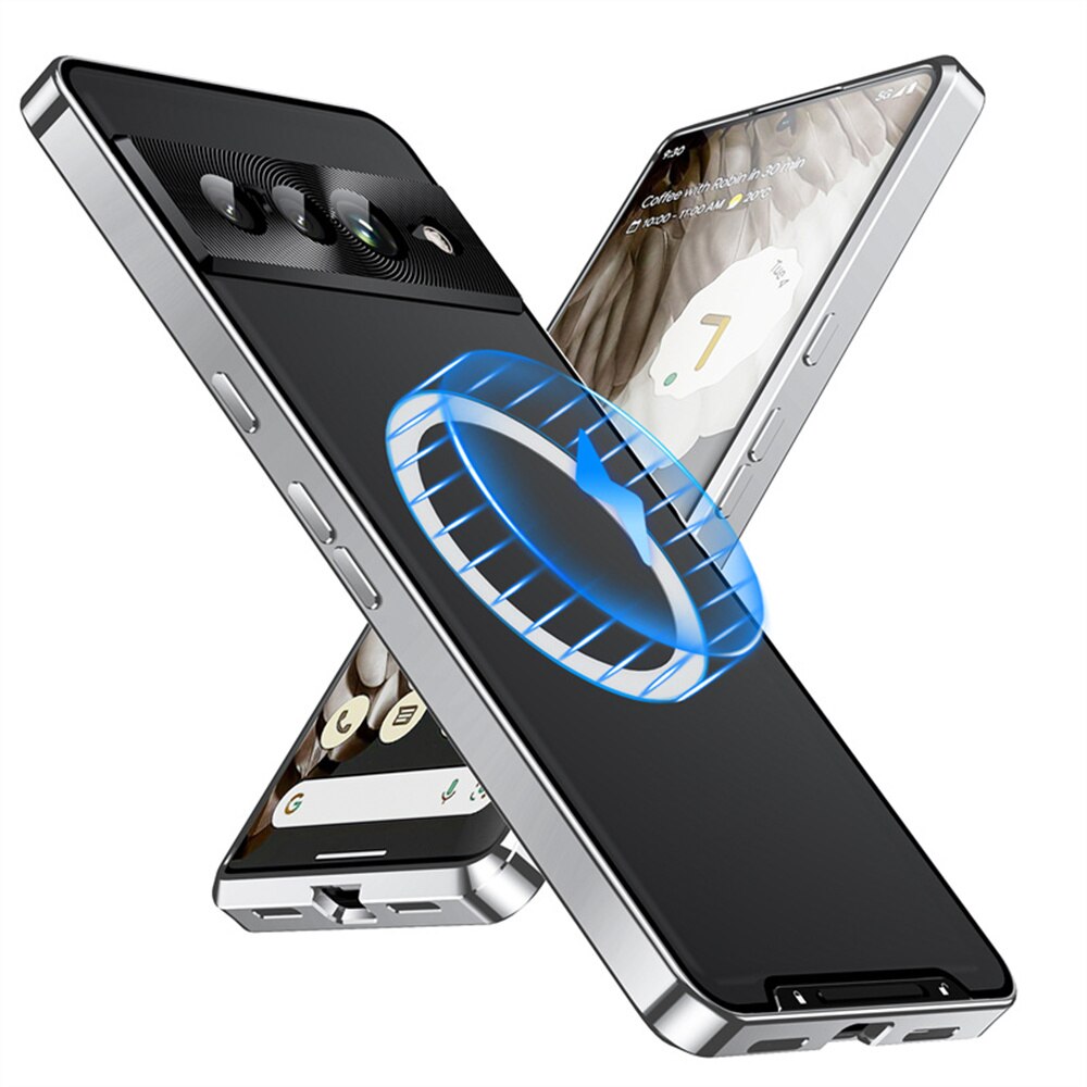 MagSafe Shockproof Metal Armor Case For Google Pixel 7 Pro - The Pixel Store