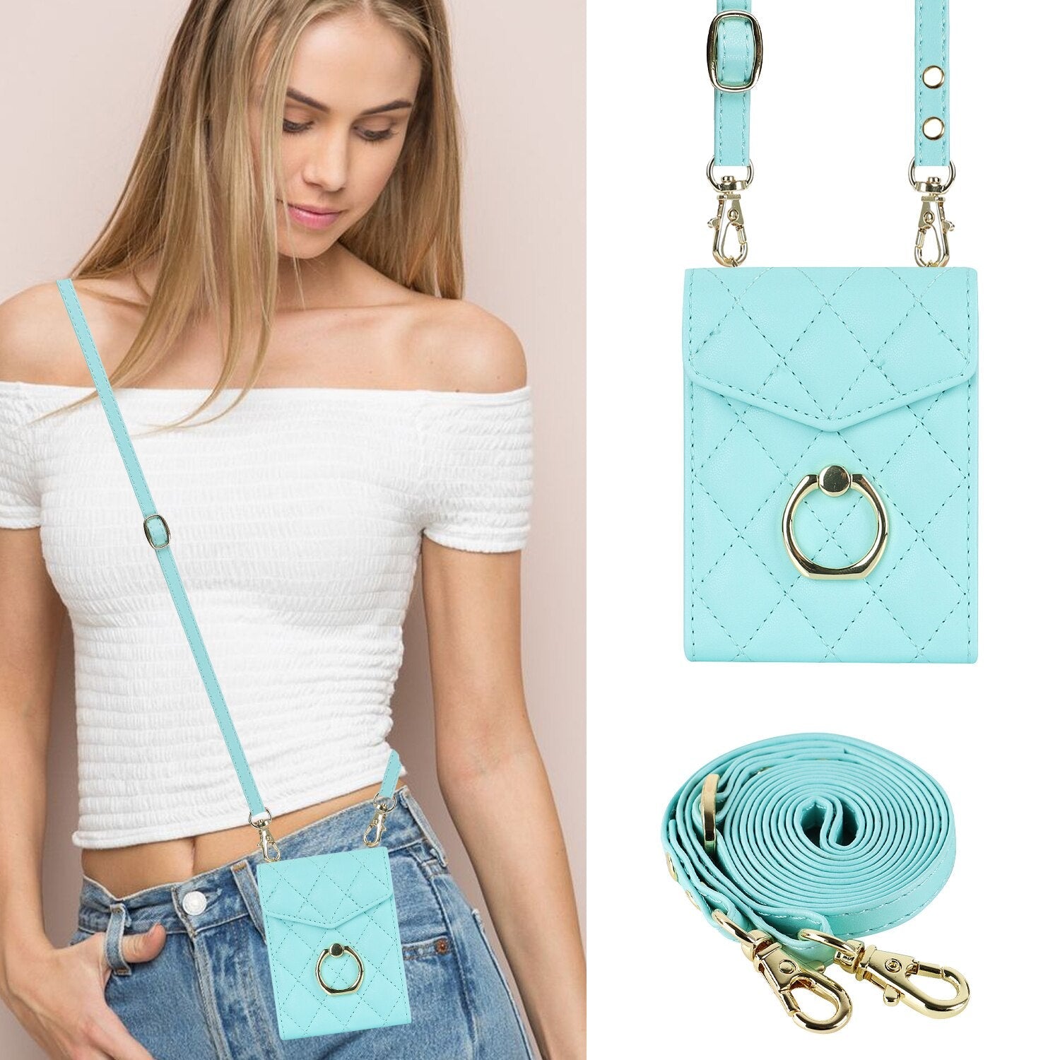 Luxury Wallet Leather Phone Case For Galaxy Z Flip