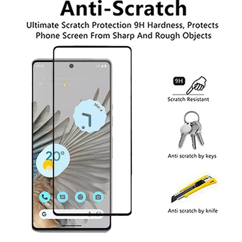 Google Pixel 7 Pro 2in1 Full Screen Protector - The Pixel Store
