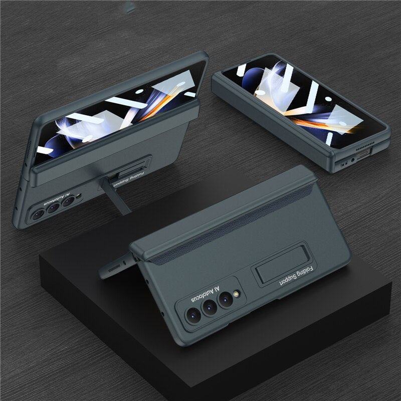 Anti Drop Magnetic case with Kickstand For Samsung Galaxy Z Fold 4