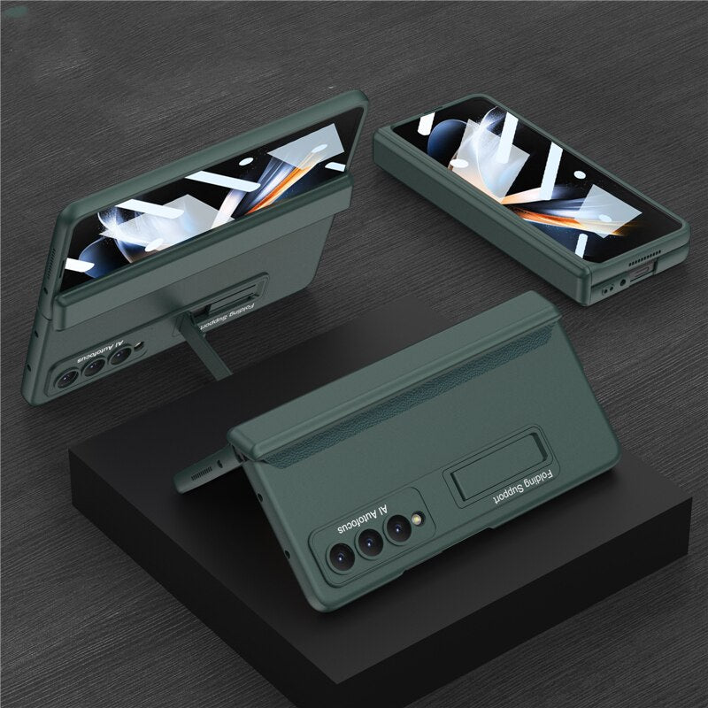 Anti Drop Magnetic case with Kickstand For Samsung Galaxy Z Fold 4