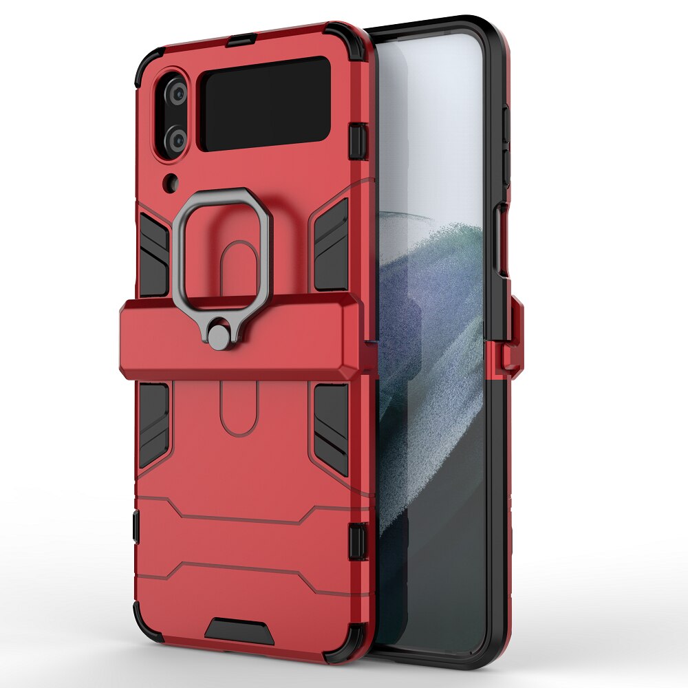 Armor Shockproof Stand Case for Samsung Galaxy Z Flip 4 - Galaxy Z Flip 4 Case