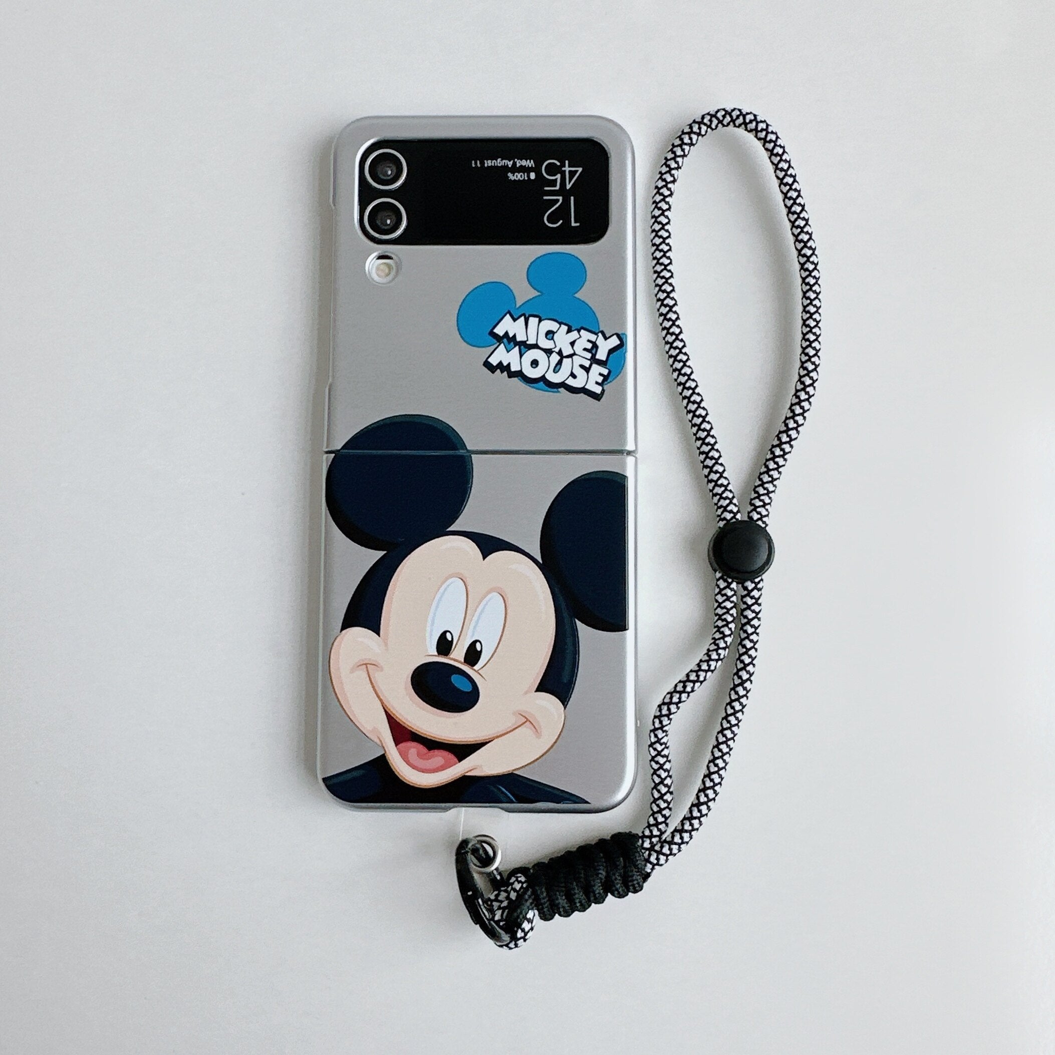 Cartoon case with hand strap for Samsung Galaxy Z Flip