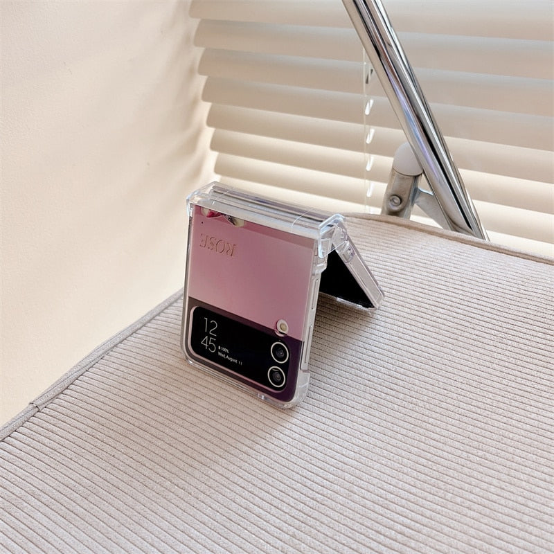 Cute Flower Case For Samsung Galaxy Z Flip 3 & 4