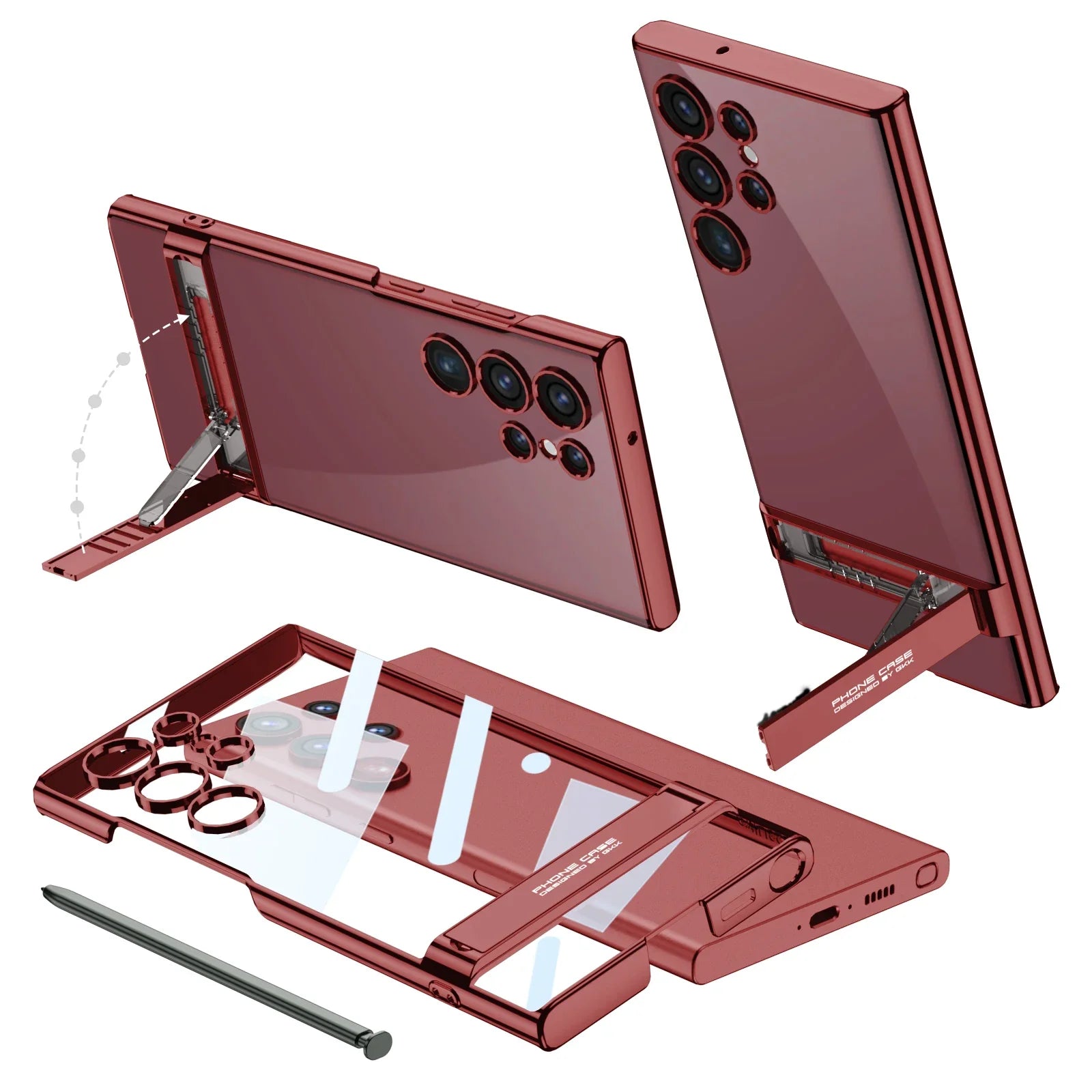 Ultra Thin Transparent Case For Samsung Galaxy S24 Series - S Ultra Case