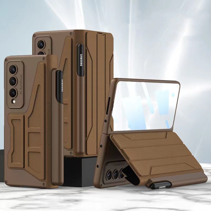 Anti Drop Case with S Pen Slot Cover for Samsung Galaxy Z Fold 4