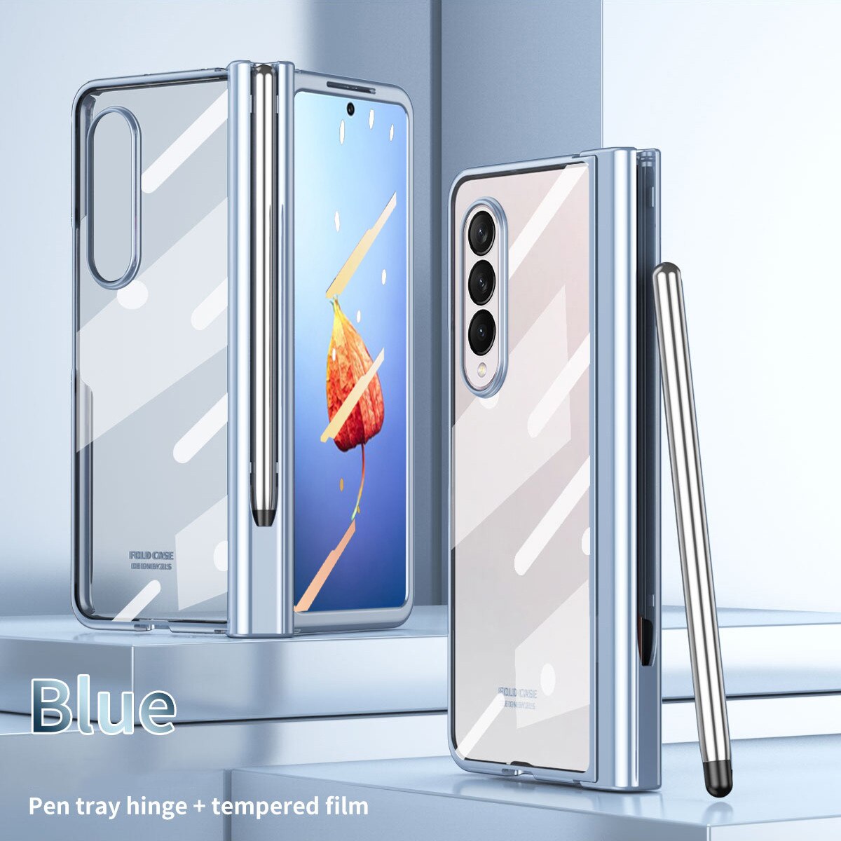 Full Protection Case with pen holder for Samsung Galaxy Z Fold 4
