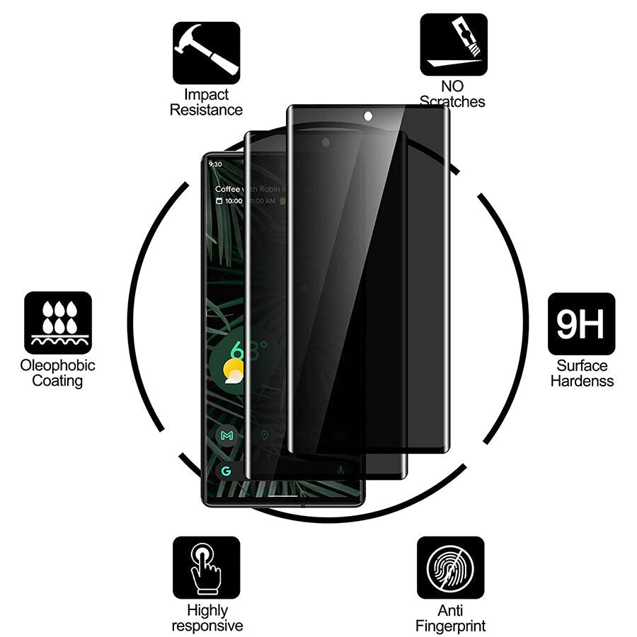 Anti Spy Tempered Glass For Google Pixel 7 Series - The Pixel Store