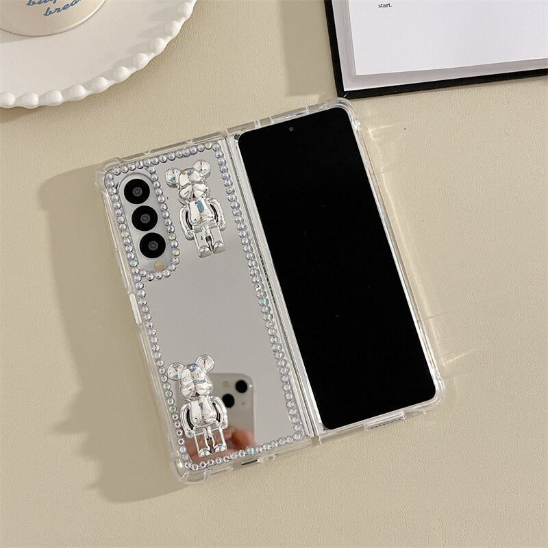 Luxury Rhinestone Cover For Samsung Galaxy Z Fold 4 & 3