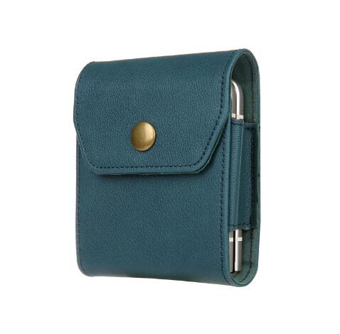 Leather Clip Holster Bag For Samsung Z Flip 4 - Galaxy Z Flip 4 Case