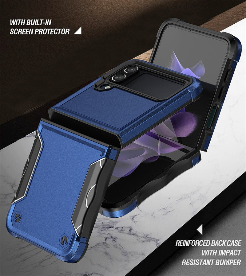 Shockproof Armor Galaxy Z Flip 4 Case - Galaxy Z Flip 4 Case