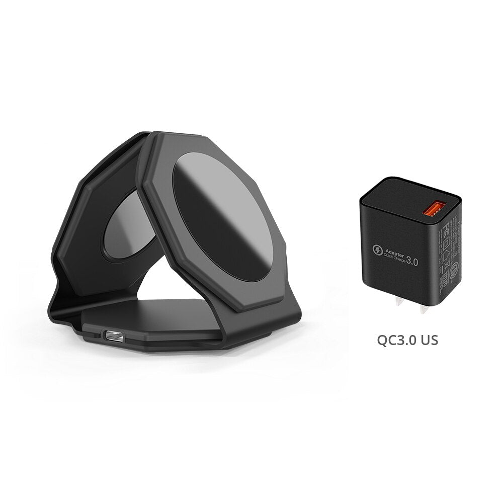 3 in 1 Foldable Wireless Charger for AirPods,Apple Watch & iPhone