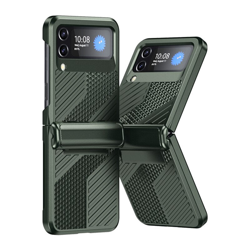 Shockproof Armor Case Hinge Protective Cover For Samsung Galaxy Z Flip 4 - Galaxy Z Flip 4 Case