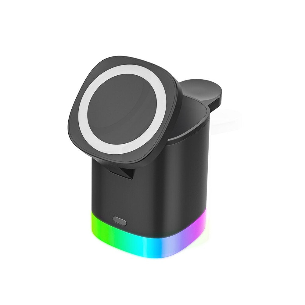 3 in 1 Folding Wireless Charger for Apple Watch, AirPods & iPhone