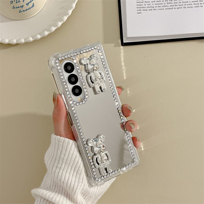 Luxury Rhinestone Cover For Samsung Galaxy Z Fold 4 & 3