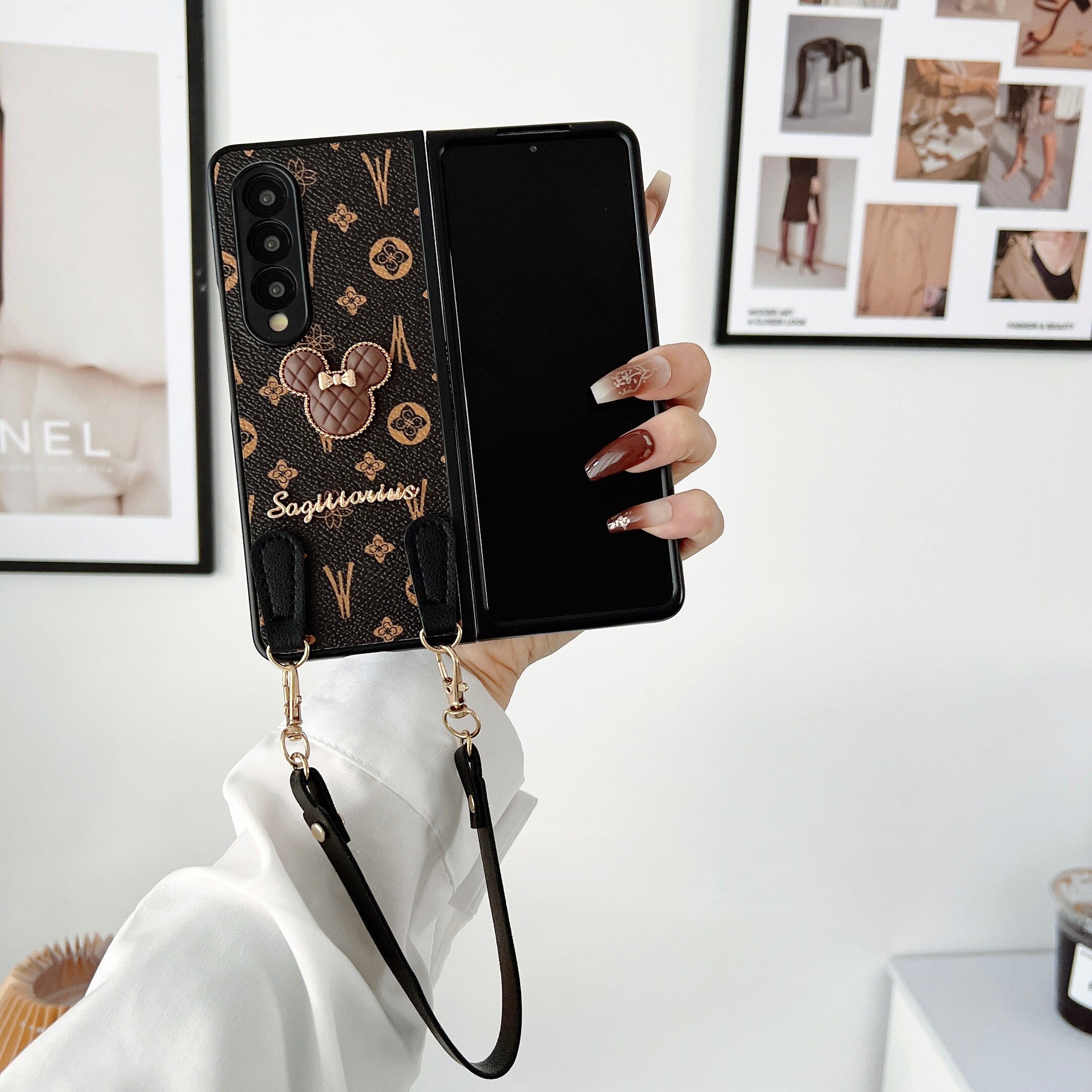 Pearl Bracelet Case For Samsung Galaxy Z Fold 4