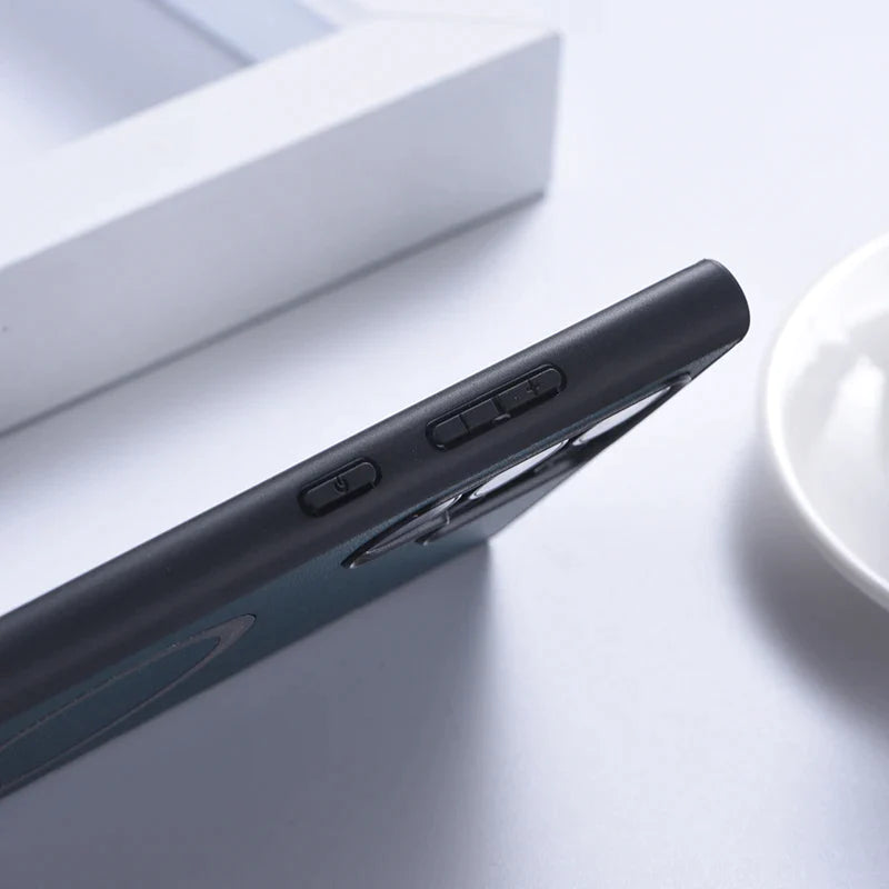 Magnetic Leather Case for Samsung Galaxy S24 Series