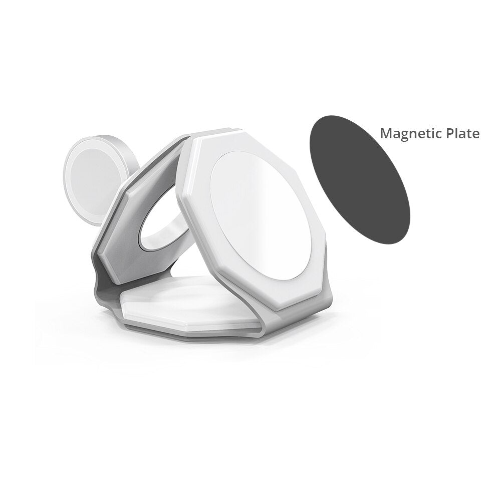 3 in 1 Foldable Wireless Charger for AirPods,Apple Watch & iPhone