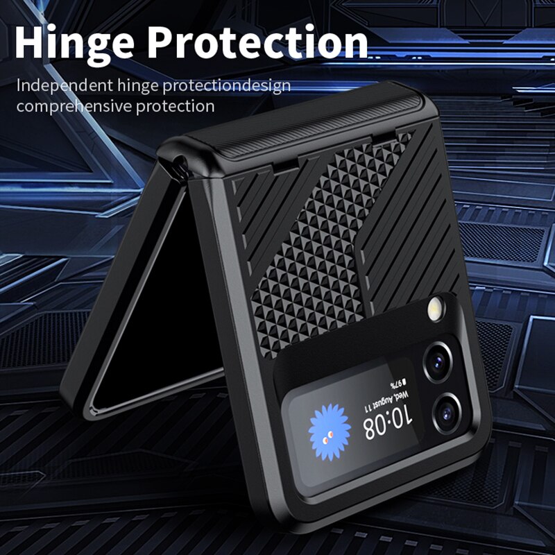 Shockproof Armor Case Hinge Protective Cover For Samsung Galaxy Z Flip 4 - Galaxy Z Flip 4 Case