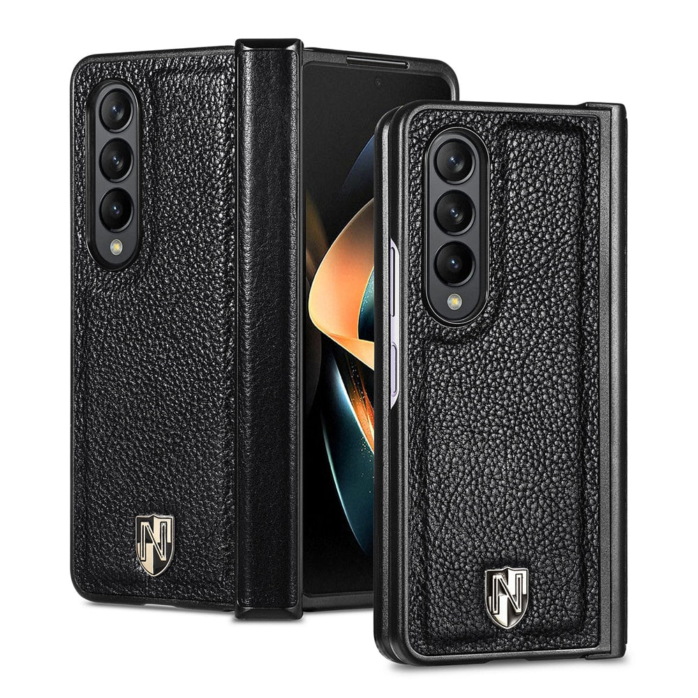 Luxury Ultra-thin Leather Case For Samsung Galaxy Z Fold 4