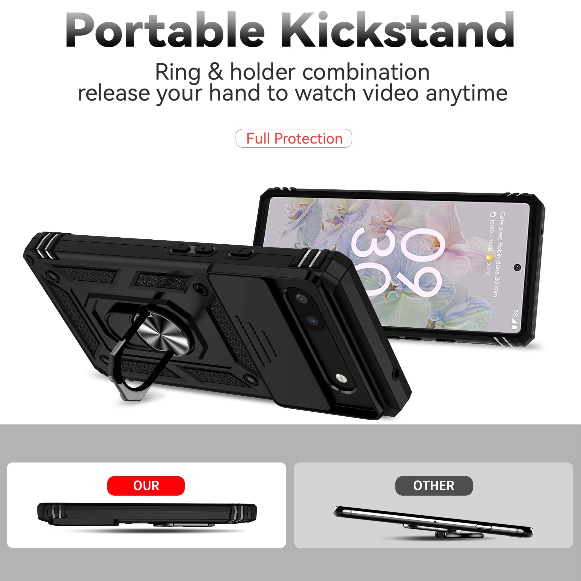Military Armor Shockproof Phone Case For Google Pixel 7 Series - The Pixel Store