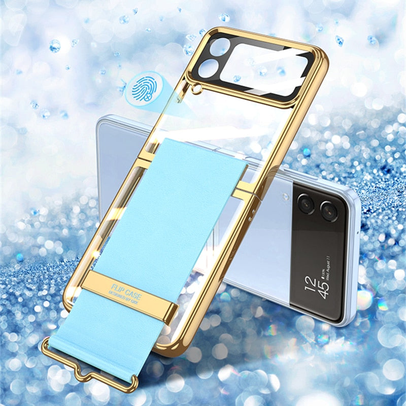 Wrist Strap Holder Case for Samsung Galaxy Z Flip 4 - Galaxy Z Flip 4 Case